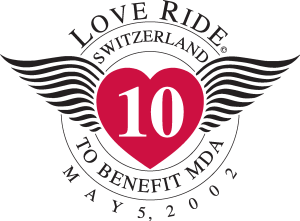 Love Ride Switzerland Logo Vector