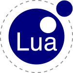 Lua Tipo Logo Vector