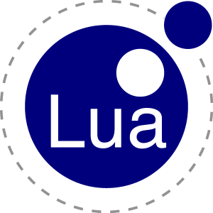 Lua Tipo Logo Vector