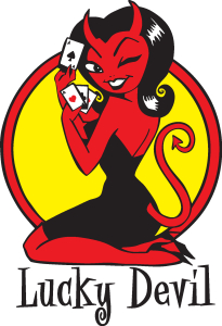 Lucky Devil Logo Vector