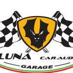 Luna Car Audio Garage Logo Vector