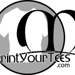 M Print Your Tees Logo Vector