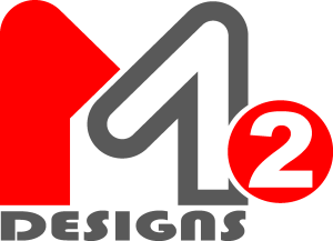 M2 Design Logo Vector