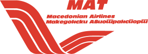 Macedonian Airlines Logo Vector