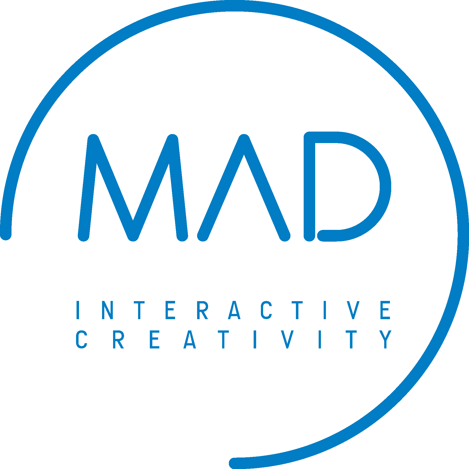 Mad Interactive Creativity Logo Vector - (.Ai .PNG .SVG .EPS Free Download)