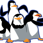 Madagascar Pinguinos Penguins Logo Vector