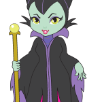 Maleficent Junior Logo Vector