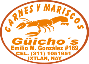 Mariscos Guichos Logo Vector