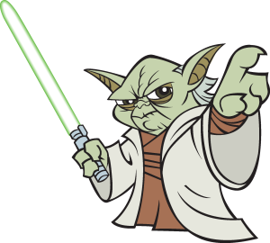 Master Yoda Logo Vector