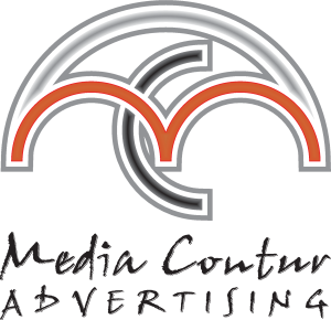 Media Contur Advertising Logo Vector