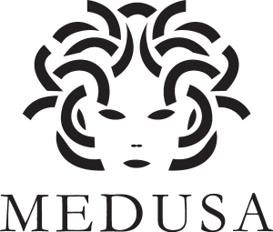 Medusa Film Logo Vector