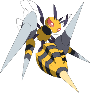 Mega Beedrill Logo Vector