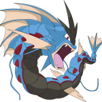 Mega Gyarados Logo Vector