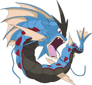 Mega Gyarados Logo Vector