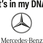 Mercedes Benz Its in my DNA Logo Vector