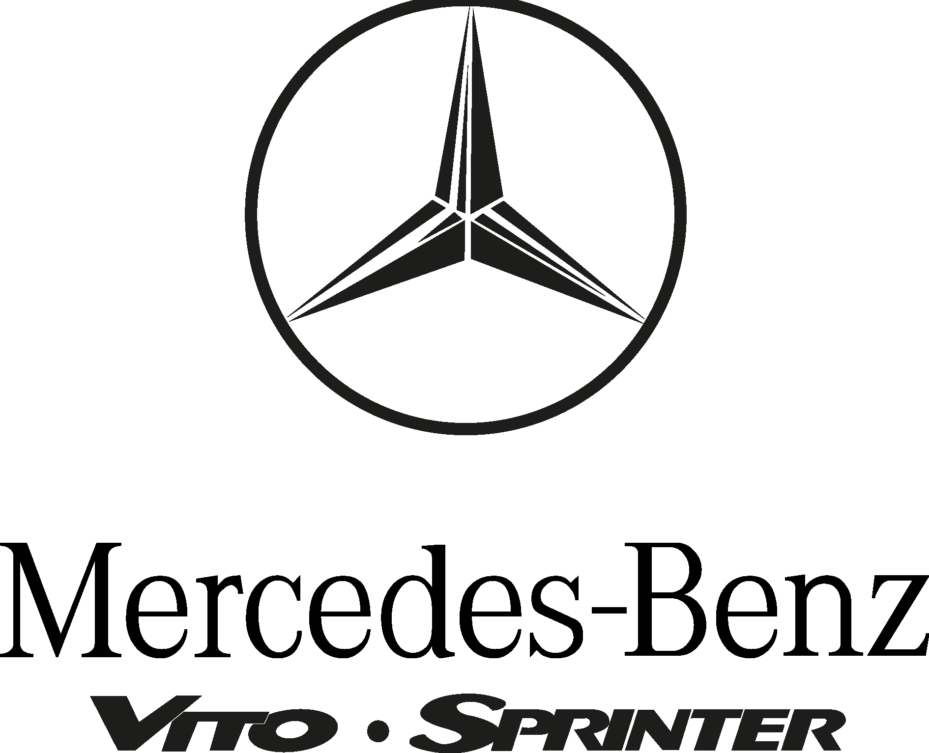 Mercedes Vito Sprinter Logo Vector - (.Ai .PNG .SVG .EPS Free Download)