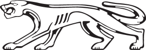 Mercury Cougar Logo Vector