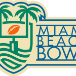 Miami Beach Bowl Logo Vector