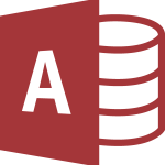 Microsoft Access 2013 Logo Vector