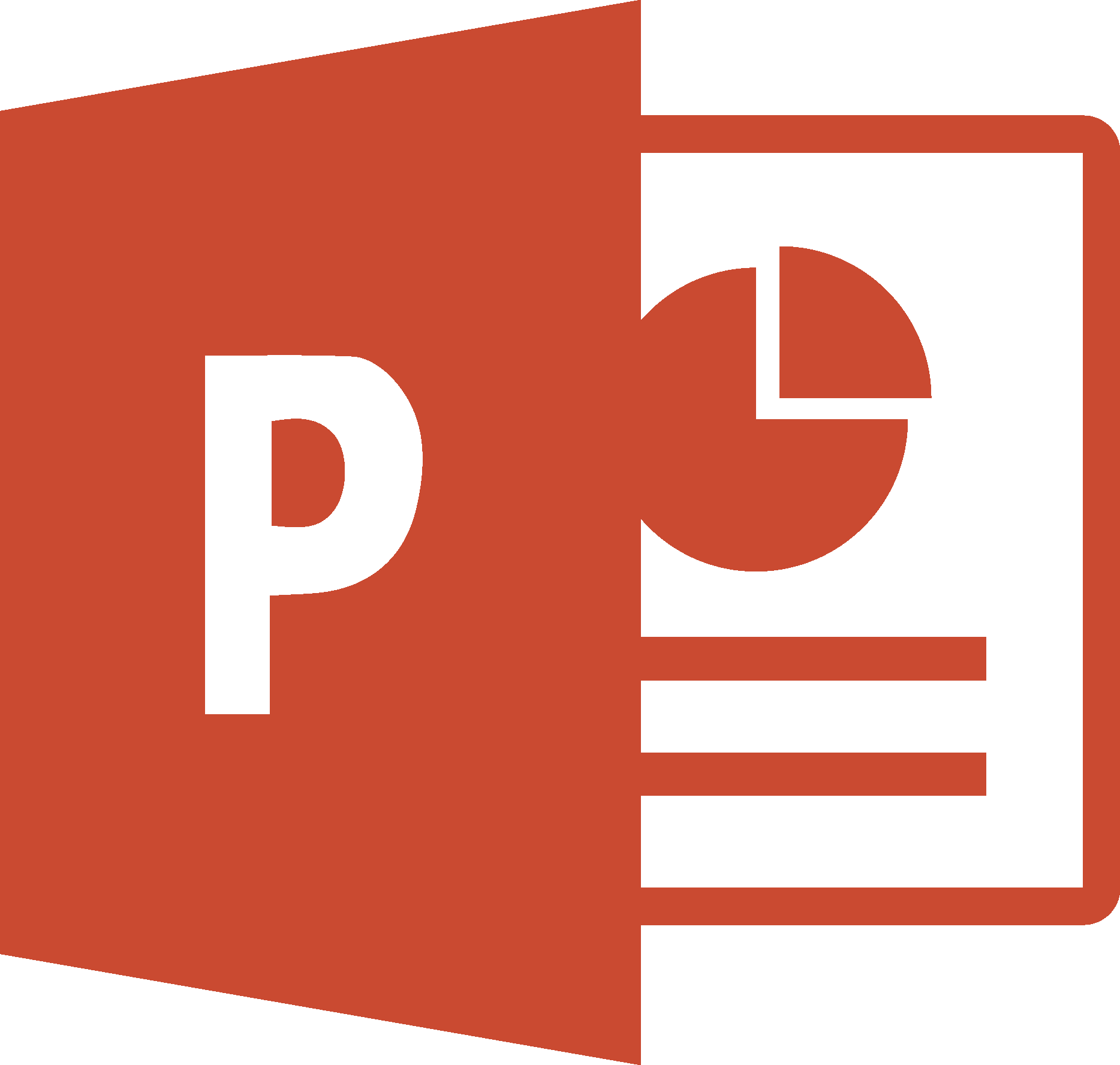 Microsoft Powerpoint 2013 Logo Vector