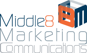 Middle 8 Marketing Communications Logo Vector