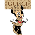 Minnie Mouse Gucci Logo Vector