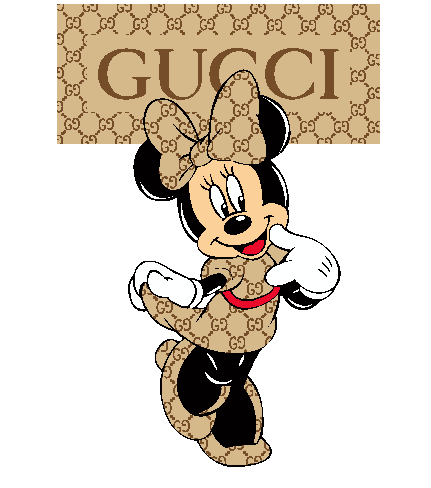 Minnie Mouse Gucci Logo Vector - (.Ai .PNG .SVG .EPS Free Download)