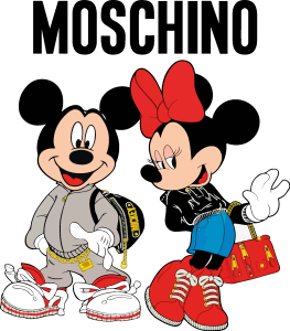 Minnie Y Mickey Logo Vector