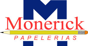 Monerick Papelerias Logo Vector