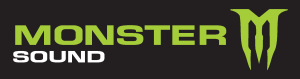 Monster Sound Logo Vector