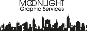 Moonlight Graphic Services Logo Vector