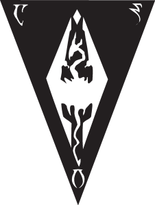 Morrowind Sign Logo Vector