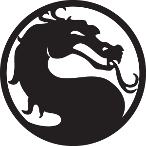 Mortal Kombat Sign Logo Vector