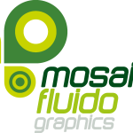 Mosaico Fluido Graphics Logo Vector