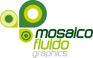 Mosaico Fluido Graphics Logo Vector