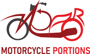 Motorcycle Portions Logo Vector