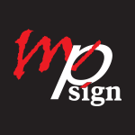 Mp Sign Logo Vector