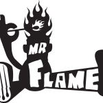 Mr Flame Logo Vector