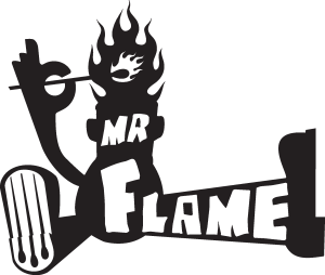 Mr Flame Logo Vector