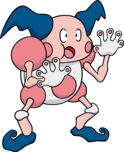 Mr Mime Logo Vector