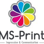 Ms Print Logo Vector