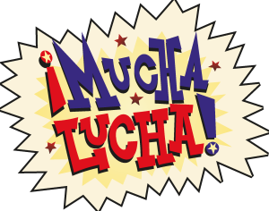 Mucha Lucha Logo Vector