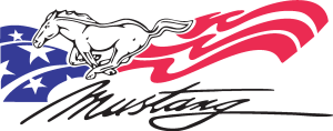 Mustang Usa Logo Vector