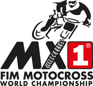 Mx1 Fim Motocross Logo Vector