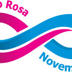 NOVEMBRO AZUL OUTUBRO ROSA Logo Vector