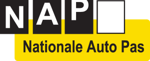 Nationale Auto Pas Logo Vector