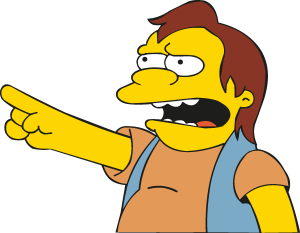 Nelson Muntz(Los Simpsons) Logo Vector