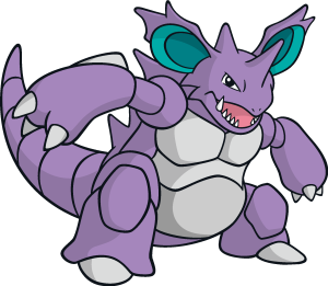 Nidoking Logo Vector