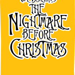 Nightmare Before Xmas Logo Vector