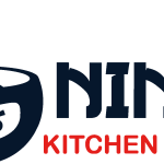 Ninja Kitchen Market Logo Vector